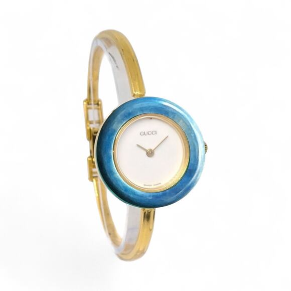 Gucci Watch Bezel | light blue Bezel for Vintage Gucci Bezel Watch - Picture 1 of 5